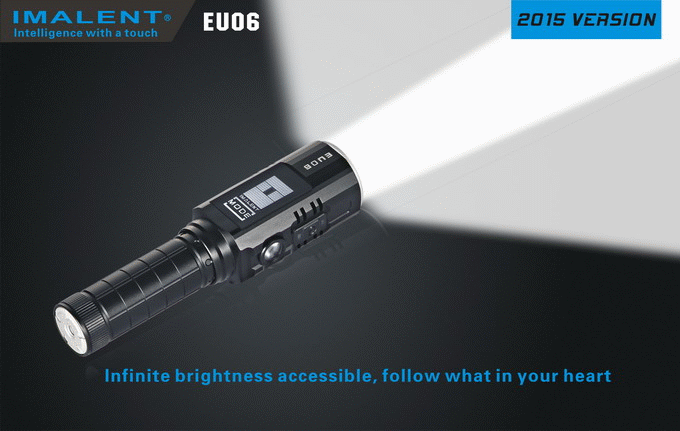 Imalent EU06-WV  Самый технологичный профессиональный светодиодный фонарь (1190 ANSI люмен)