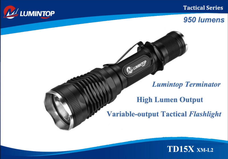 светодиодные фонари Lumintop TD15X XM-L2 U2 тёплый TERMINATOR КУПИТЬ