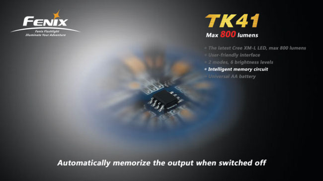 светодиодный фонарь на батарейках АА Fenix TK41 XM-L T6 800 lumens обзор тесты 