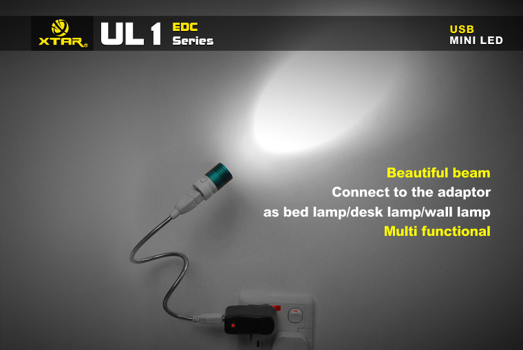 XTAR UL1 (180 ANSI люмен) Универсальный USB светильник купить цена
