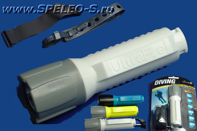 Светодиодный фонарь для дайвинга WF-3430 (XM-L T6) 900 lumens купить в интернет магазине