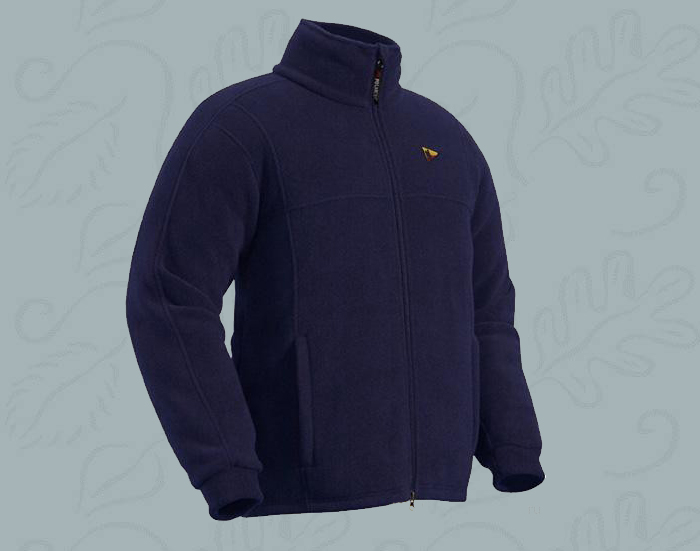 Тёплая мужская куртка свободного покроя из ткани Polartec® 200 купить винтернет магазине