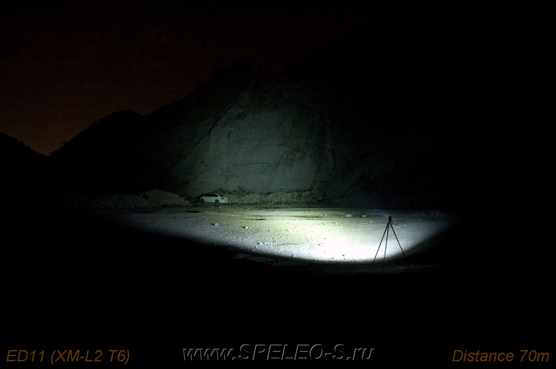 Lumintop ED11 XM-L2 560 lumens Карманный EDC фонарь тест свет фото обзор фонаревка