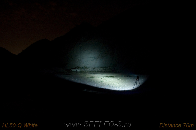 Ferei HL50-Q  Налобный фонарь для охоты с двумя светодиодами (зеленый + белый) бимшоты фото свет тест фонаревка