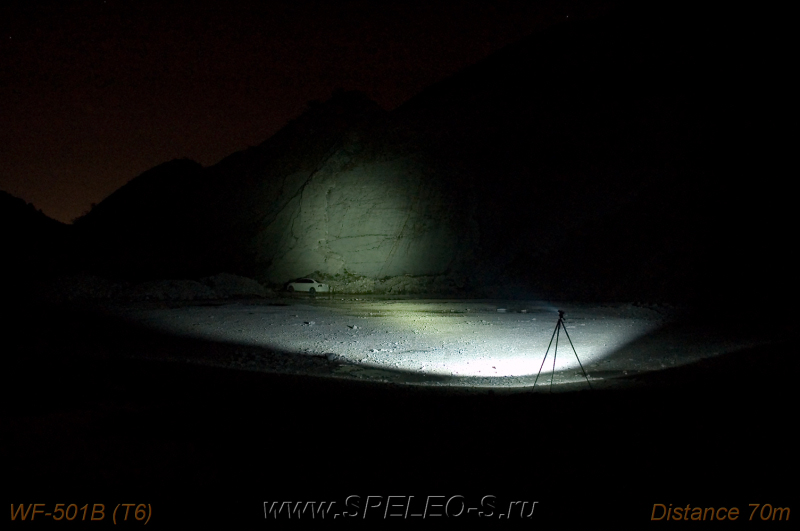 Подствольный фонарь UltraFire WF-501B 1000 люмен  в полной комплектации для охотников бимшоты фото свет тест фонаревка