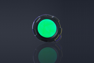 Зелёный фильтр-S40  Для фонарей диаметром 43-47мм