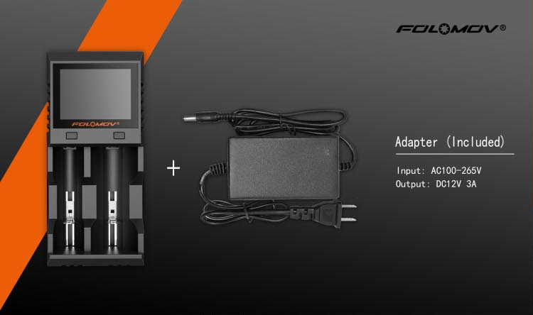 Folomov A2  Интеллектуальное зарядное устройство на 2 канала с регулировкой тока заряда