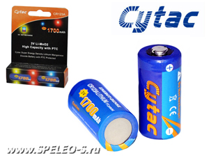 CR123A Cytac Lithium 1700mAh  Литиевая батарейка 3.0V