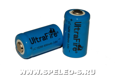 Литиево-ионный защищенный аккумулятор 15266 размер батарейки CR2 