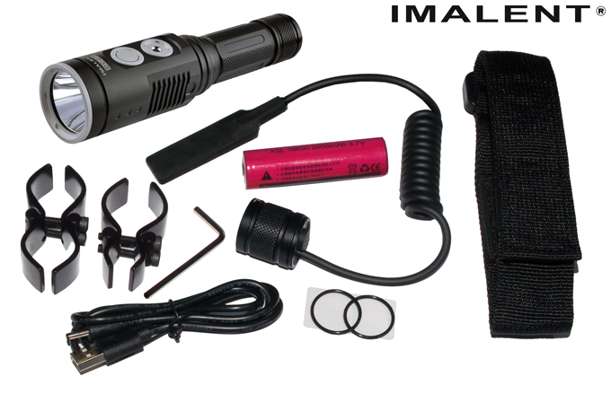 IMALENT DD2R Kit  Высокотехнологичный фонарь комплект охотника (1065 ANSI люмен)