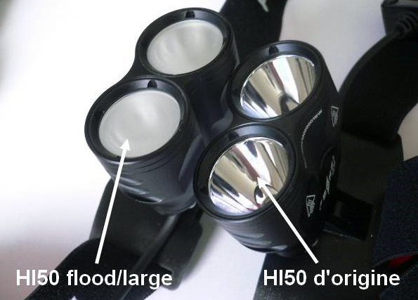 Стекло диффузорное для налобных фонарей Ferei HL50