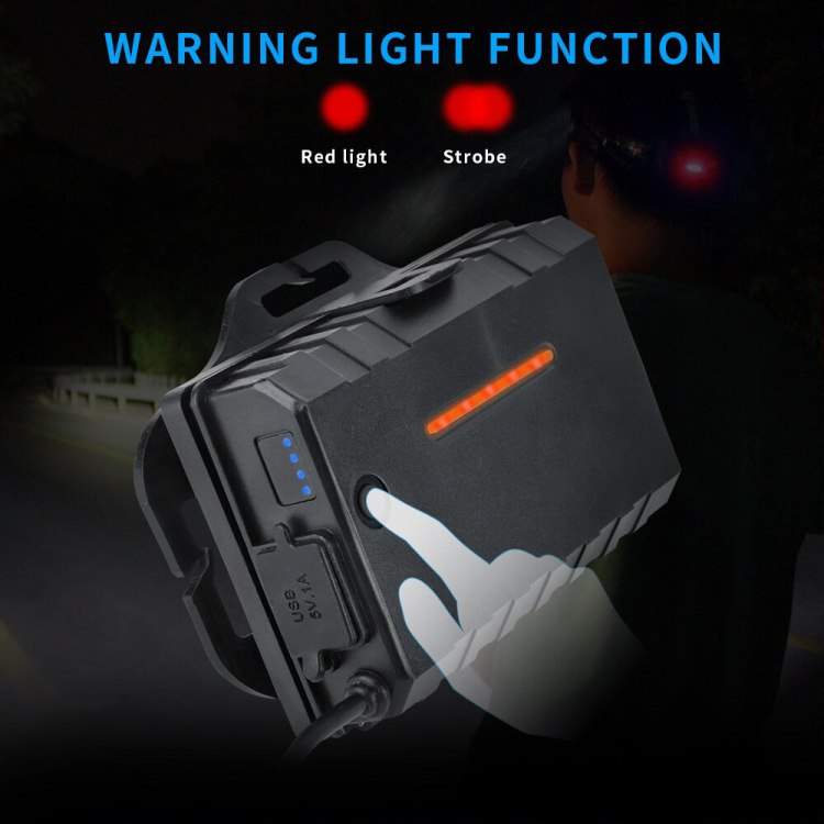 Boruit EBZ0352A 2063  XHP50 Налобный дальнобойный фонарь с фокусировкой света