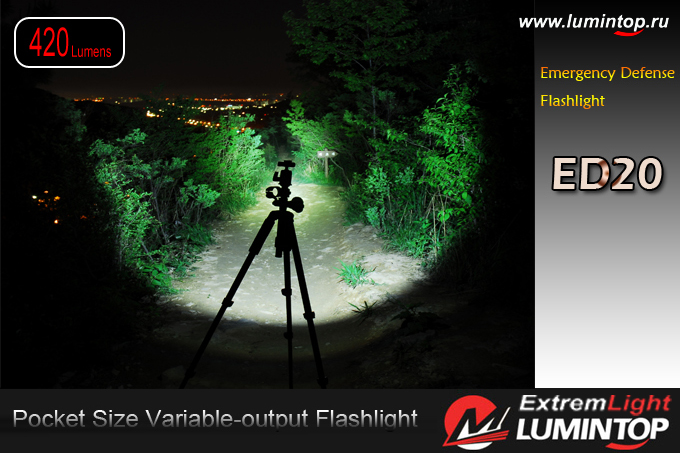 купить светодиодные фонари Lumintop ED20 XM-L T6