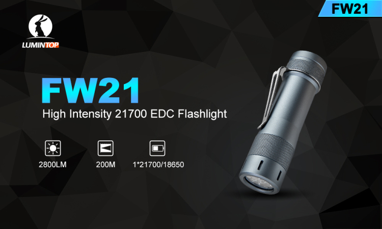 Lumintop FW21 (2800 люмен)   Сверхмощный карманный фонарь с уникальными возможностями