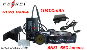 HL20 Belt-4 (XM-L2) 650 lumens  Высокомощный профессиональный налобный фонарь