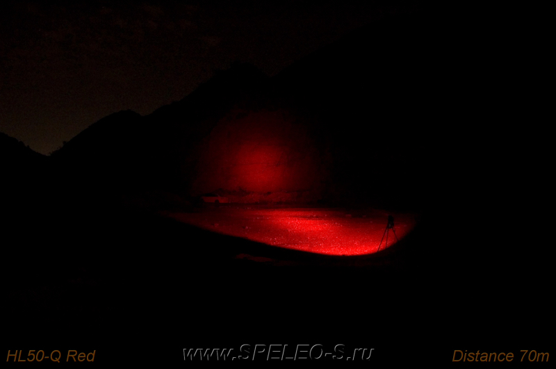 Ferei HL50-Q  Налобный фонарь для охоты с двумя светодиодами (красный + белый) бимшоты фото свет тест фонаревка