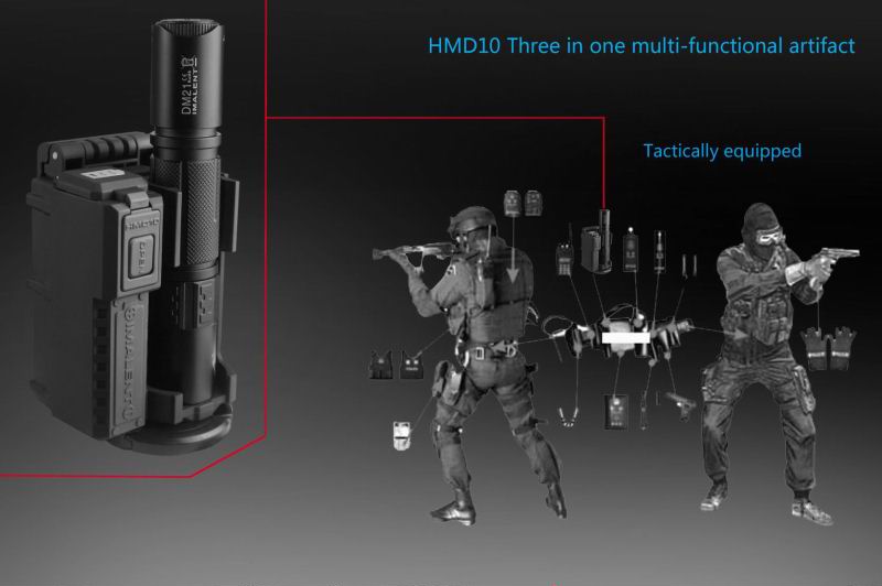 IMALENT HMD10 3-in-1 это Кобура для тактического фонаря с функциями зярядного устройства и Power-Bank 5000mAh