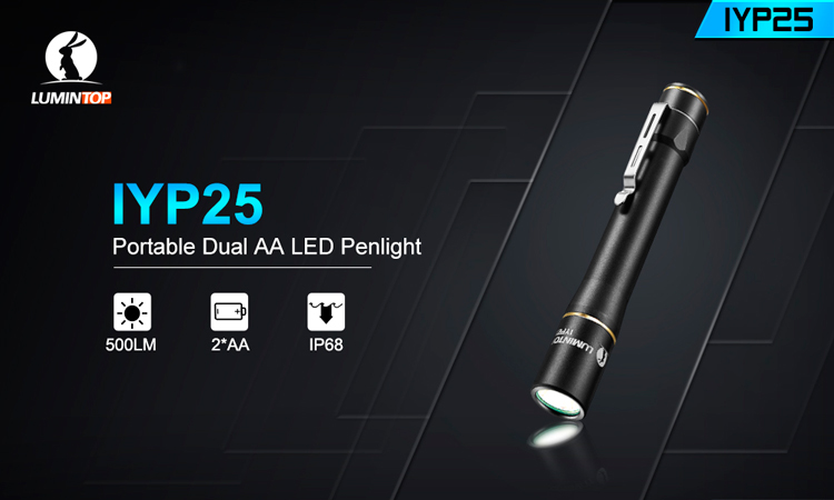 Lumintop IYP25 (500 ANSI люмен)   Карманный светодиодный фонарь в форме ручки