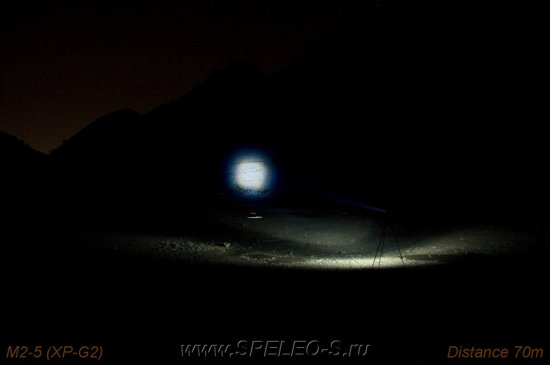 MTE M2-5 XP-G2 480 lumens  Поисковый туристический фонарь с переменной плавной фокусировкой