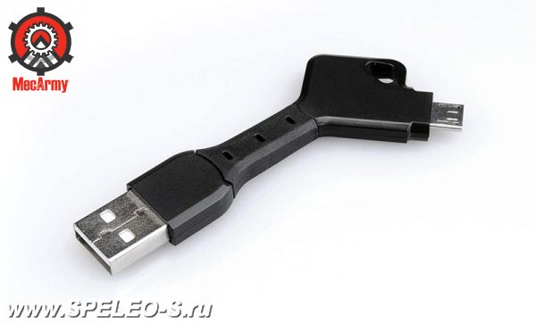 MecArmy USB Брелок для подзарядки фонарей