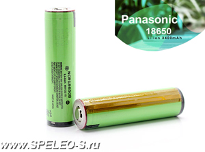 18650 Panasonic (3400mAh) Li-ion защищенный аккумулятор максимальной ёмкости