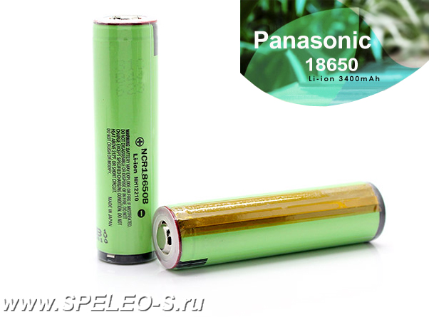 Литиево-ионный защищенный аккумулятор Li-ion 18650 3.7в 3400 mAh Panasonic купить в интернет магазине