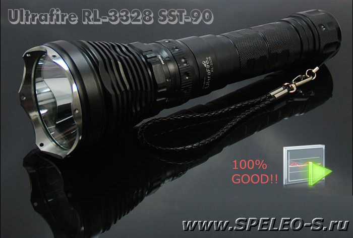 светодиодный фонарь UltraFire RL-3328 SST-90 1800 lumens