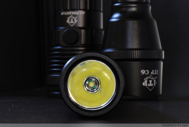 SA1 Eluma Тактический светодиодный фонарь с памятью AA, 14500 Cree XP-E R2