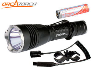 OrcaTorch T20 Kit (980 ANSI люмен) Комплект охотника на основе мощного фонаря