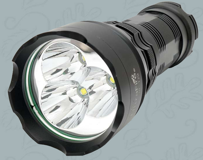 UltraFire T70  Мощный светодиодный фонарь 2500 люмен купить в интернет магазине
