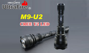 UltraFire M9 880lm  Мощный дальнобойный светодиодный фонарь