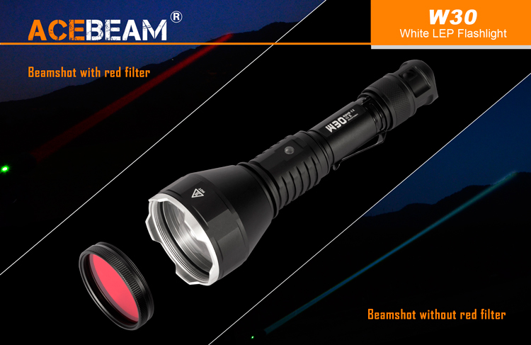 AceBeam W30 Сверх-дальнобойный ручной фонарь на основе лазерного излучателя