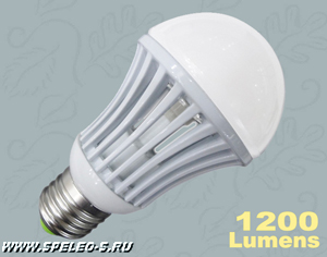 Светодиодная лампа E27 (1200 люмен) 4000-4500K нейтральный белый