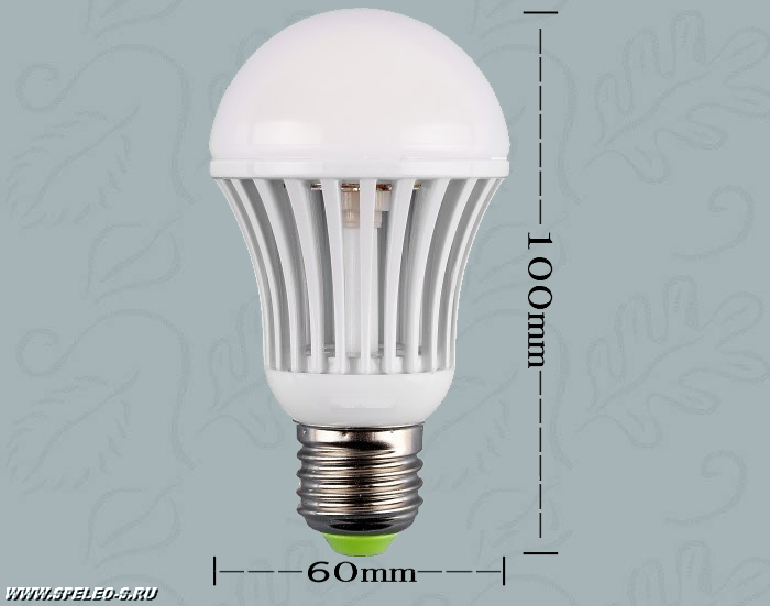 Лампочка светодиодная с нейстральным белым 4000-4500K цена